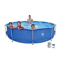 Avenli Frame Round 12 Foot by 30 Inch 1,617 Gal Easy Assembly Swimming Pool