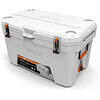 Ozark Trail 73 Quart High Performance Hard Sided Cooler with Microban, White