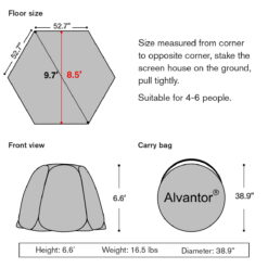 10'x10' Gazebo Pop Up with Mosquito Netting Portable Beige