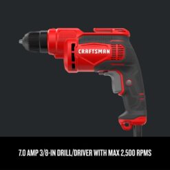 CRAFTSMAN 3/8-in Corded Drill