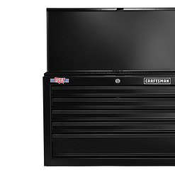 CRAFTSMAN CMST22654BK 1000 Series 26-in W x 17.25-in H 5-Drawer Steel Tool Chest (Black)
