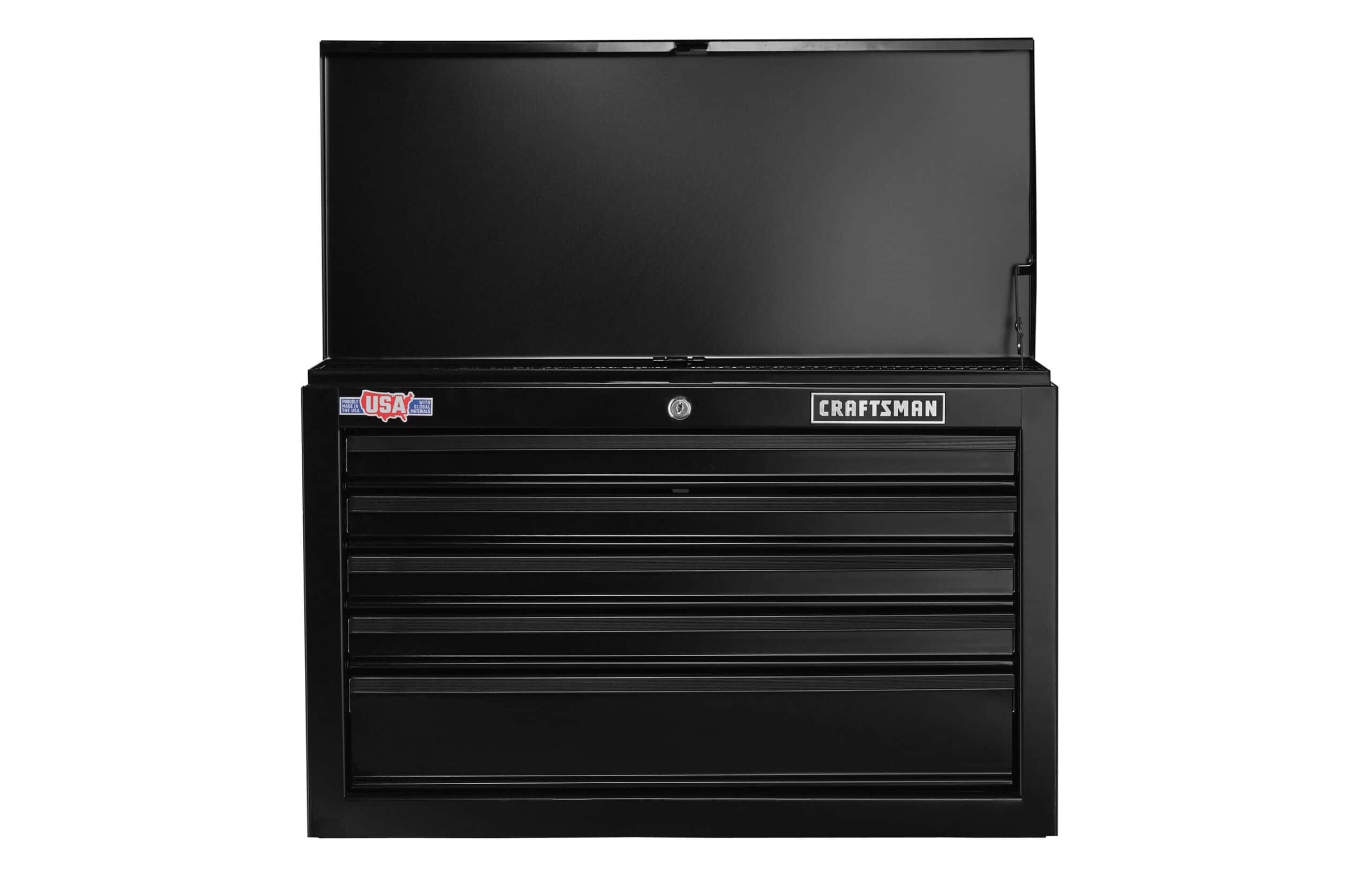 CRAFTSMAN CMST22654BK 1000 Series 26-in W x 17.25-in H 5-Drawer Steel Tool Chest (Black)