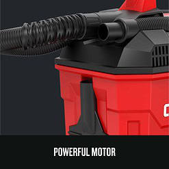 CRAFTSMAN V20 35-CFM 20-volt Max 2-Gallons Cordless Wet/Dry Shop Vacuum with Accessories Included (Bare Tool)