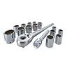 CRAFTSMAN 16-Piece Standard (SAE) 3/4-in Drive 12-point 3/4-in Shallow Socket Set