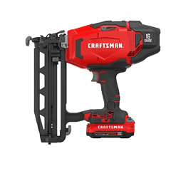 CRAFTSMAN CMCN616C1 V20 16-Gauge 20-volt Max Cordless Finish Nailer