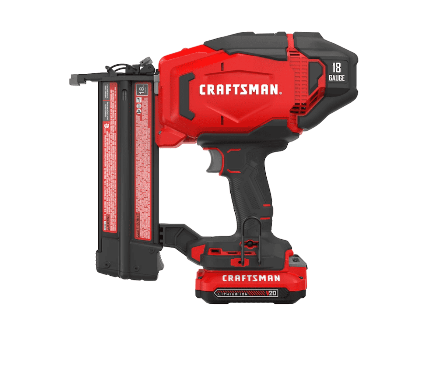 CRAFTSMAN CMCN618C1 V20 18-Gauge 20-volt Max Cordless Brad Nailer