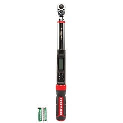 CRAFTSMAN 3/8-in Drive Digital Torque Wrench (20-ft lb to 100-ft lb)