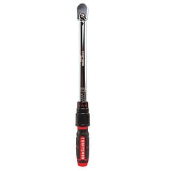 CRAFTSMAN 3/8-in Drive Click Torque Wrench (20-ft lb to 100-ft lb)