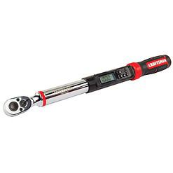 CRAFTSMAN 3/8-in Drive Digital Torque Wrench (20-ft lb to 100-ft lb)