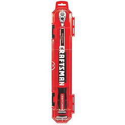 CRAFTSMAN 3/8-in Drive Digital Torque Wrench (20-ft lb to 100-ft lb)
