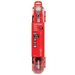 CRAFTSMAN 3/8-in Drive Click Torque Wrench (20-ft lb to 100-ft lb)