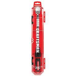 CRAFTSMAN 3/8-in Drive Click Torque Wrench (20-ft lb to 100-ft lb)
