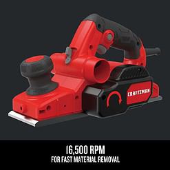 CRAFTSMAN 12.5-in W 6-Amp Handheld Planer