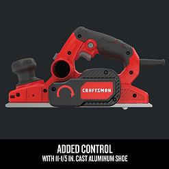 CRAFTSMAN 12.5-in W 6-Amp Handheld Planer
