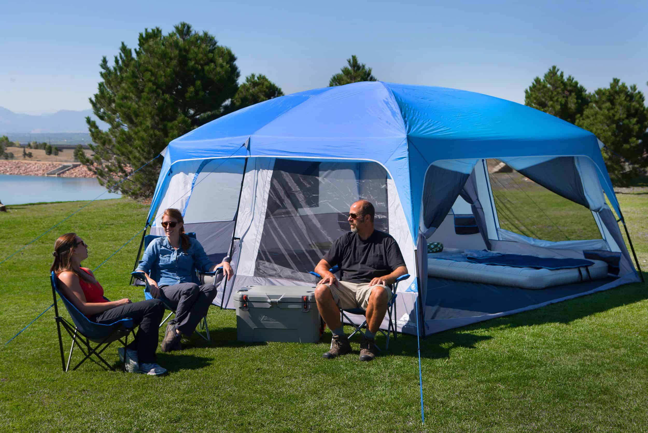 Ozark Trail Hazel Creek 14 Person Family Camping Cabin Tent