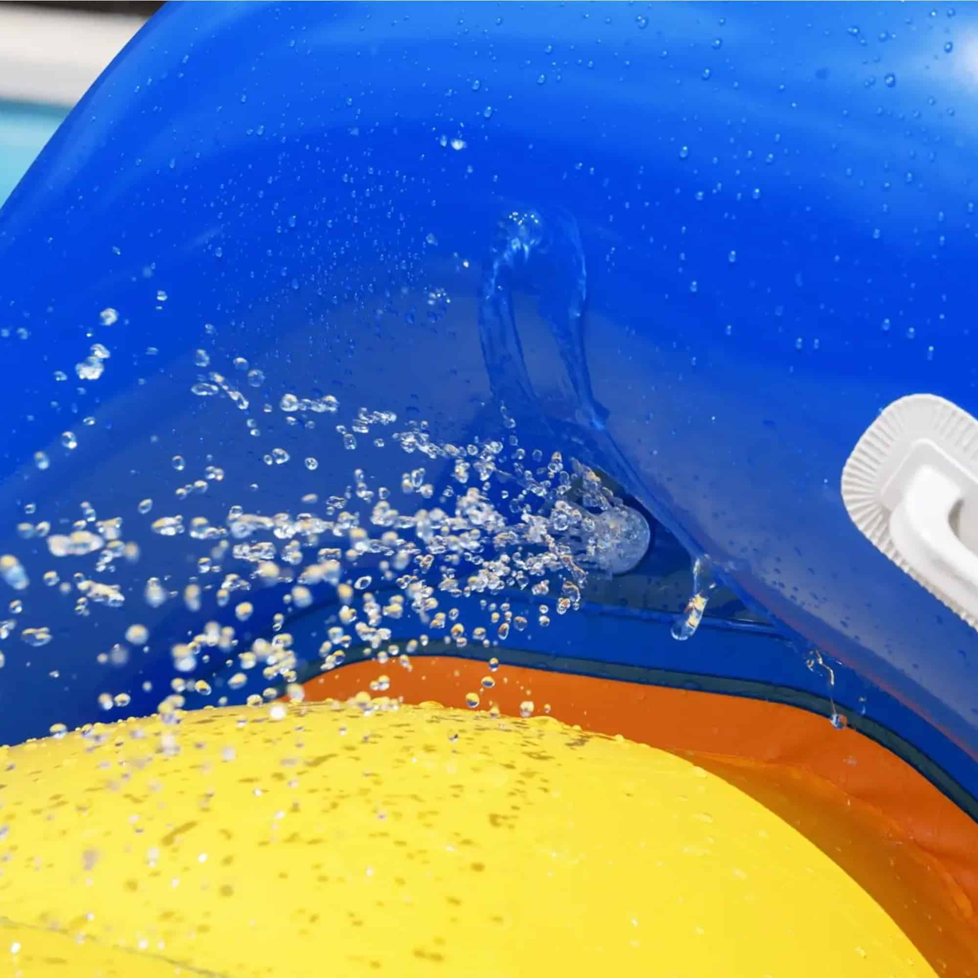 Bestway H2OGO! Giant Inflatable Outdoor Pool Water Slide with Built-in Sprinkler