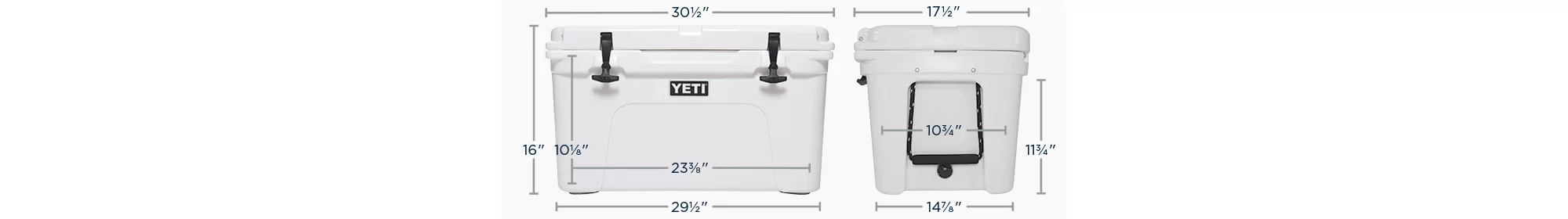 YETI Tundra 65 Cooler - White