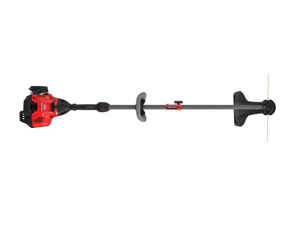 CRAFTSMAN WC2200 25-cc 2-cycle 17-in Curved Shaft Attachment Capable Gas String Trimmer