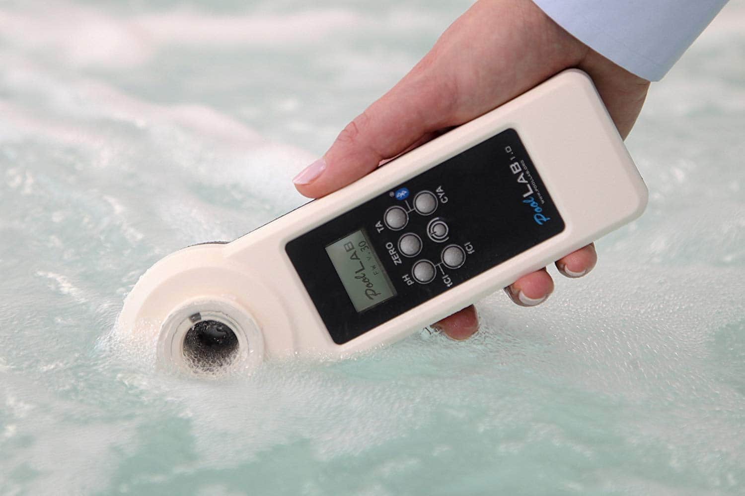 PoolLab 1.0 Swimming Pool Photometer Maintenance Water Tester with Bluetooth