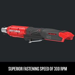 CRAFTSMAN 20-volt Max Variable Speed 3/8-in Drive Cordless Ratchet Wrench (Bare Tool)