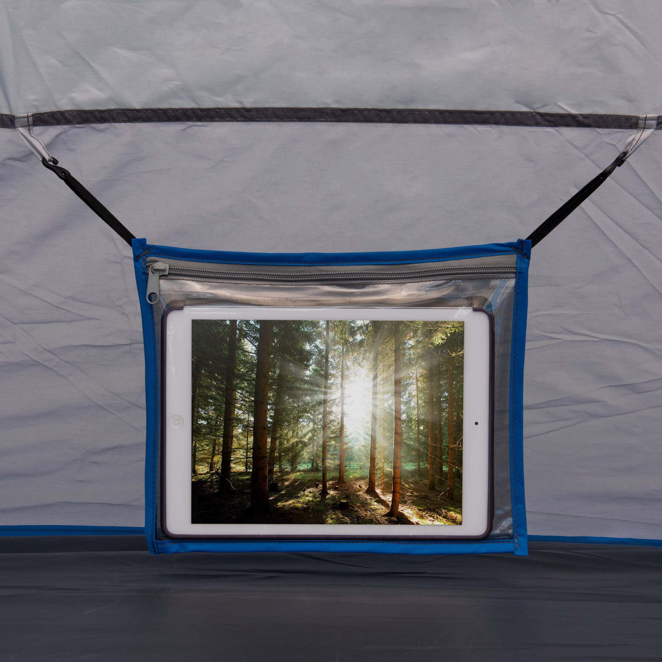Ozark Trail 16-Person 3-Room Family Cabin Tent, with 3 Entrances
