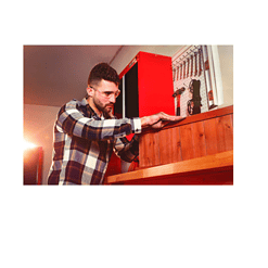 CRAFTSMAN CMST27200R 72-in W x 41.25-in H Red Wood Work Bench