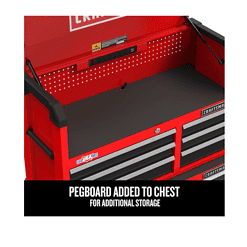 CRAFTSMAN CMST98272RB 2000 Series 51.5-in W x 24.7-in H 8-Drawer Steel Tool Chest (Red)