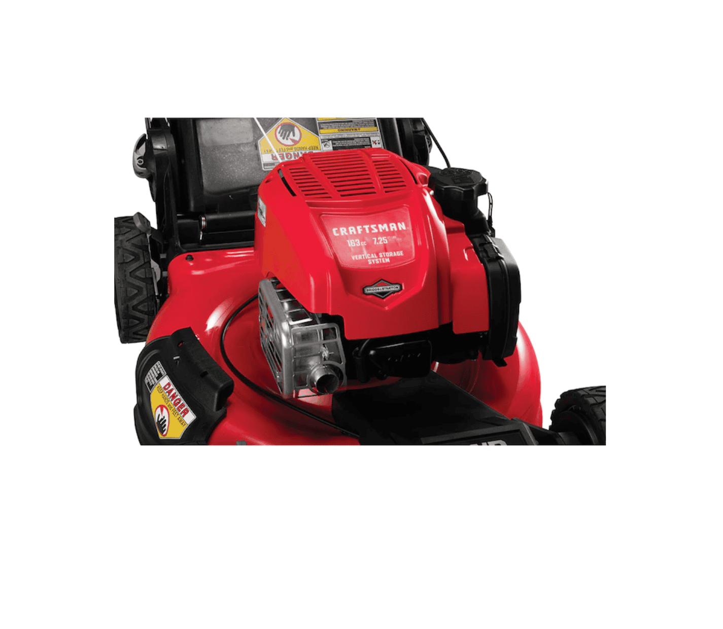CRAFTSMAN CMXGMAM201201 M260 Vertical Storage 163-cc 21-in Self-propelled Gas Lawn Mower with Briggs & Stratton Engine