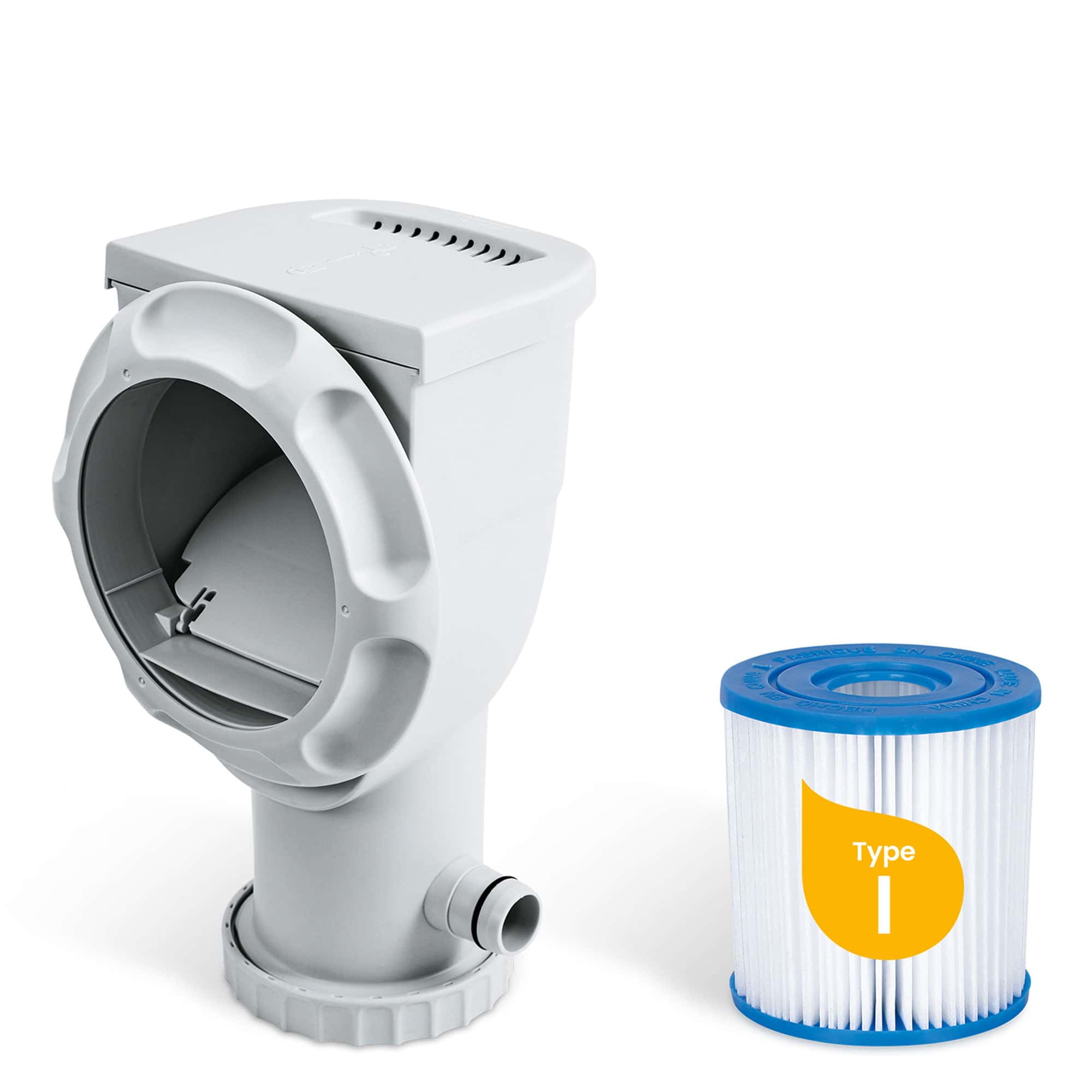 Funsicle 8ft x 30in Round Activity Above Ground Pool with SkimmerPlus Filter Pump, Age 6 & up