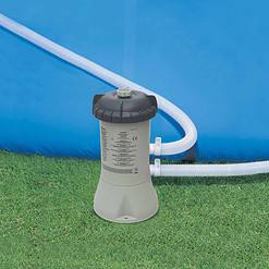 Intex 86'x59'x23' Above Ground Swimming Pool & 530 GPH Pool Cartridge Pump