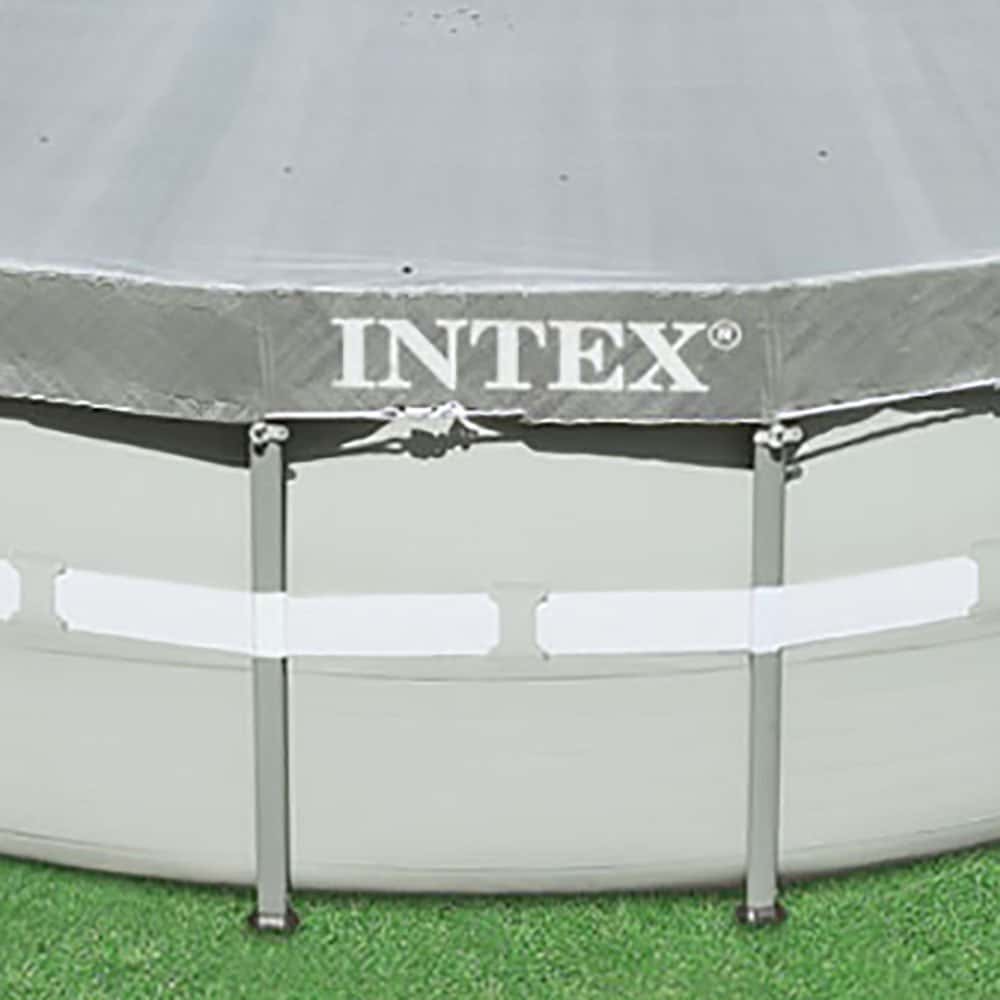 Intex UV Resistant Deluxe Debris Cover 18' Ultra Frame Swimming Pools (2 Pack)