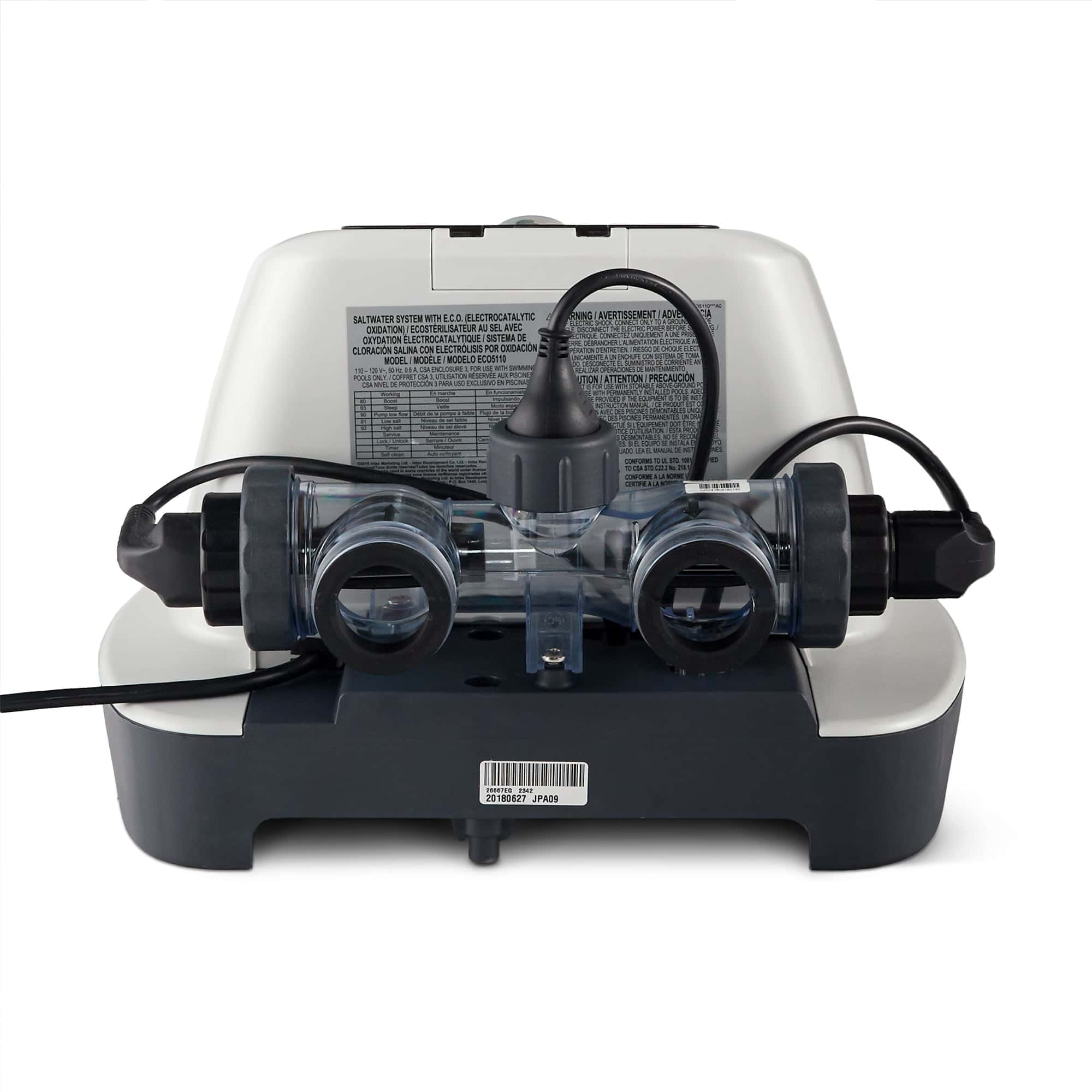Intex Saltwater System for Pool with Intex Wall Mount Pool Surface Skimmer