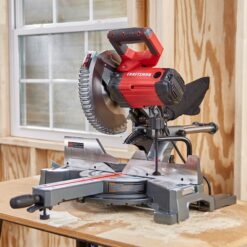 CRAFTSMAN Miter Saw CMXEMAX69434501 10-in 15 Amps Single Bevel Sliding Corded