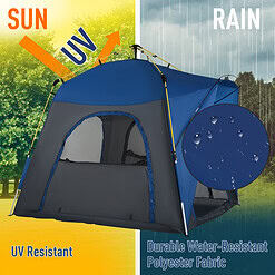 Outsunny 5 Person Camping Tent