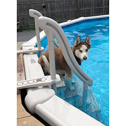 Confer Plastics CCX-AG 4-Step Above Ground Pool Grand Entry Steps