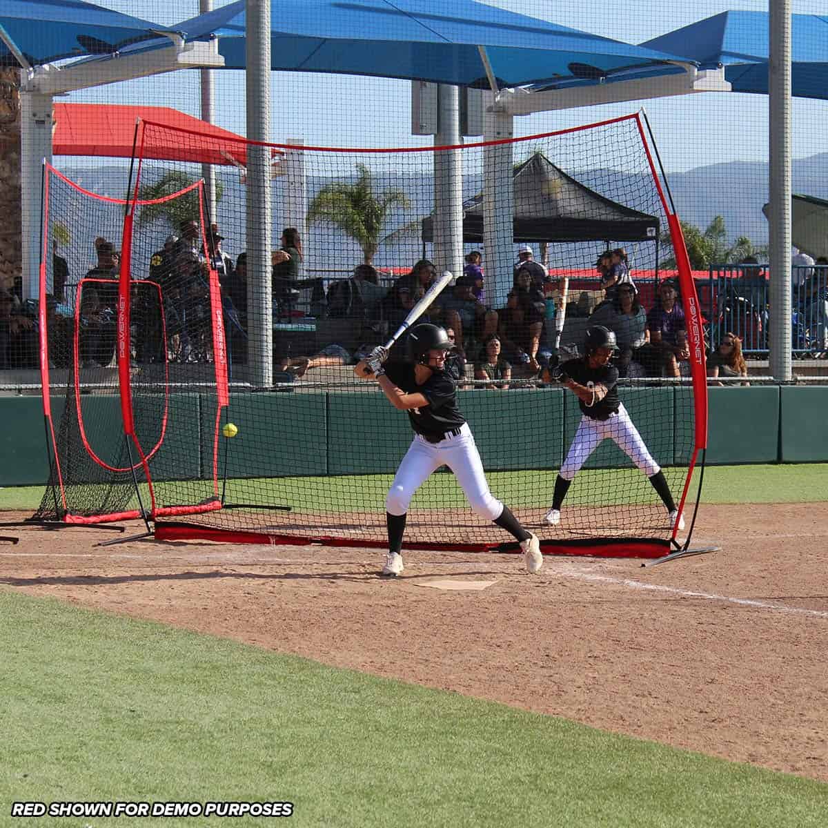 PowerNet 12x9 Ft Sports Barrier Net for Player and Property Protection (1021)