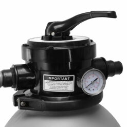 XtremepowerUS 2640 GPH Above Ground Pool Sand Filter Pump with Programmable Timer Swimming Pool Package