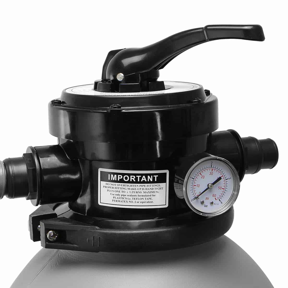 XtremepowerUS 2640 GPH Above Ground Pool Sand Filter Pump with Programmable Timer Swimming Pool Package