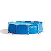 Intex 10 Ft x 30 In Above Ground Round Swimming Pool, (Pump Not Included)