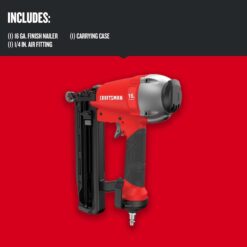 CRAFTSMAN CMPFN16K 16-Gauge Pneumatic Finish Nail Gun (Nailer)