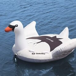 Solstice Swan Waterskiing Towable Inflatable Raft, 1-2 Persons