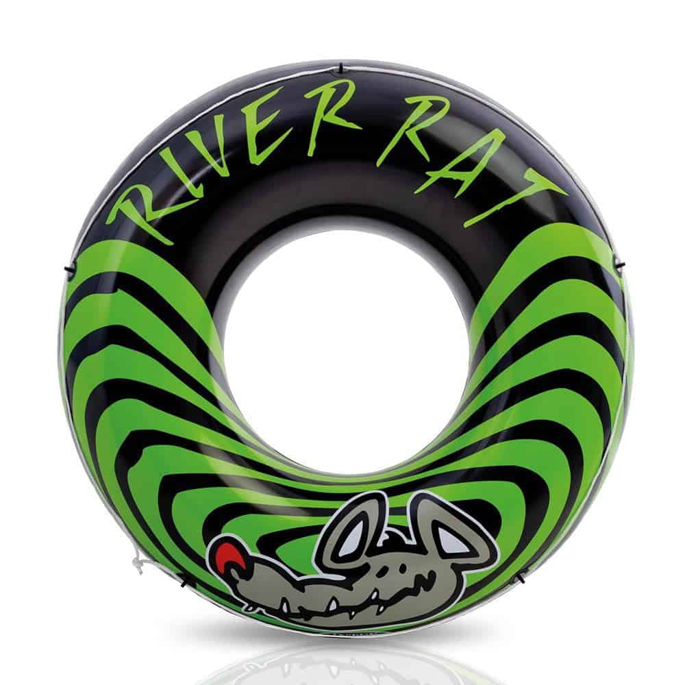 Intex 68209E River Rat Inflatable 48 Inch Lake Towable Floating Tube (16 Pack)