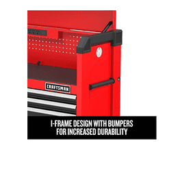 CRAFTSMAN CMST98272RB 2000 Series 51.5-in W x 24.7-in H 8-Drawer Steel Tool Chest (Red)