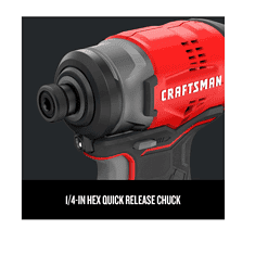 CRAFTSMAN CMCK210C2 V20 2-Tool 20-Volt Max Brushless Power Tool Combo Kit with Soft Case (2-Batteries Included and Charger Included)