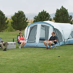 Ozark Trail 14-Person 18 ft. x 18 ft. Family Tent, with 3 Doors