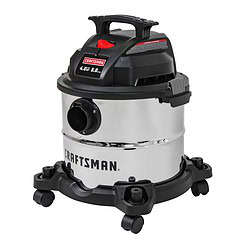 CRAFTSMAN 5-Gallons 4-HP Corded Wet/Dry Shop Vacuum with Accessories Included