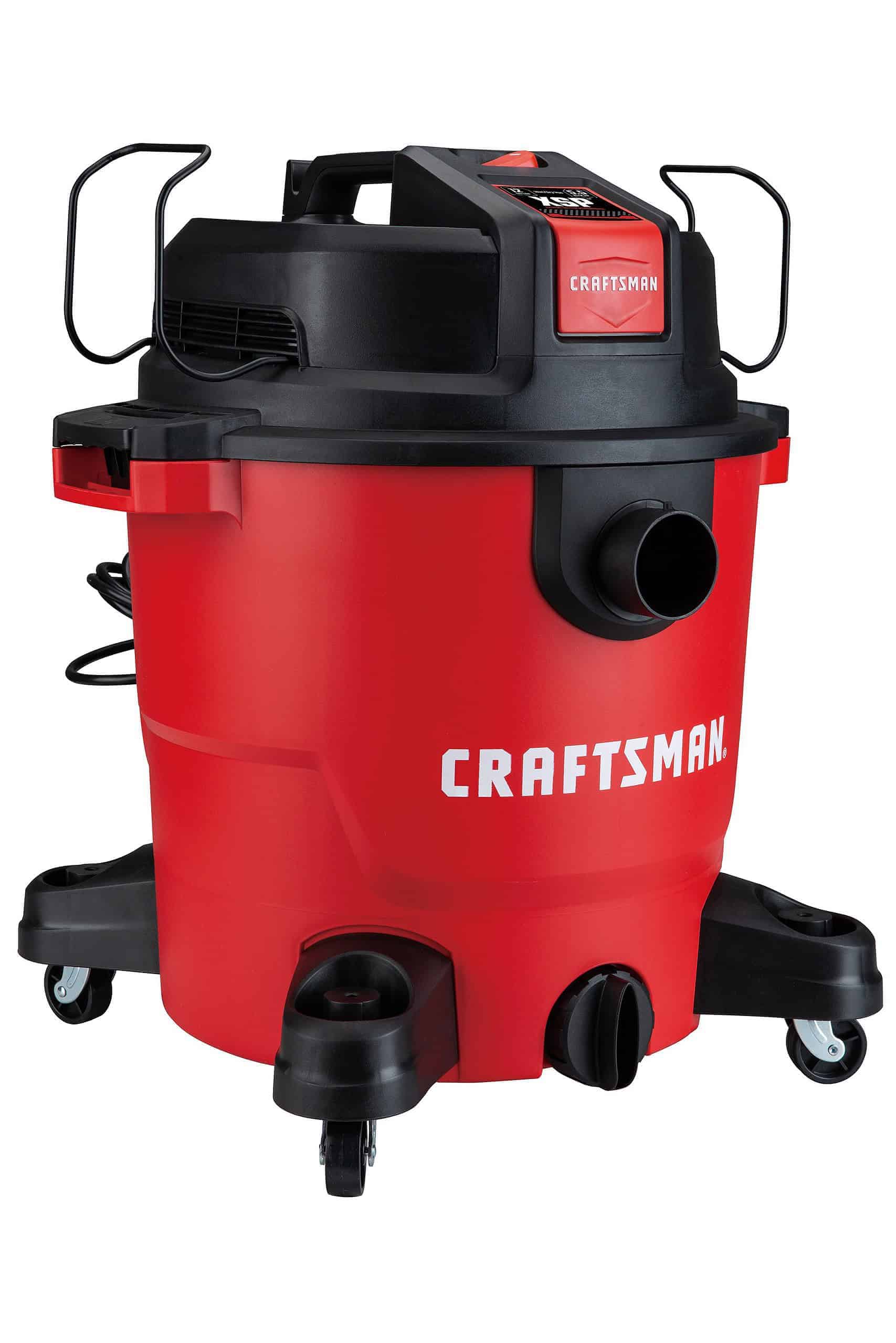 CRAFTSMAN 12-Gallons 5.5-HP Corded Wet/Dry Shop Vacuum with Accessories Included