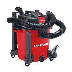 CRAFTSMAN 12-Gallons 5.5-HP Corded Wet/Dry Shop Vacuum with Accessories Included