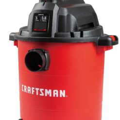 CRAFTSMAN 5-Gallons 3-HP Corded Wet/Dry Shop Vacuum with Accessories Included