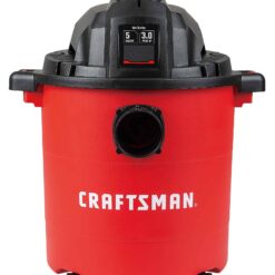 CRAFTSMAN 5-Gallons 3-HP Corded Wet/Dry Shop Vacuum with Accessories Included